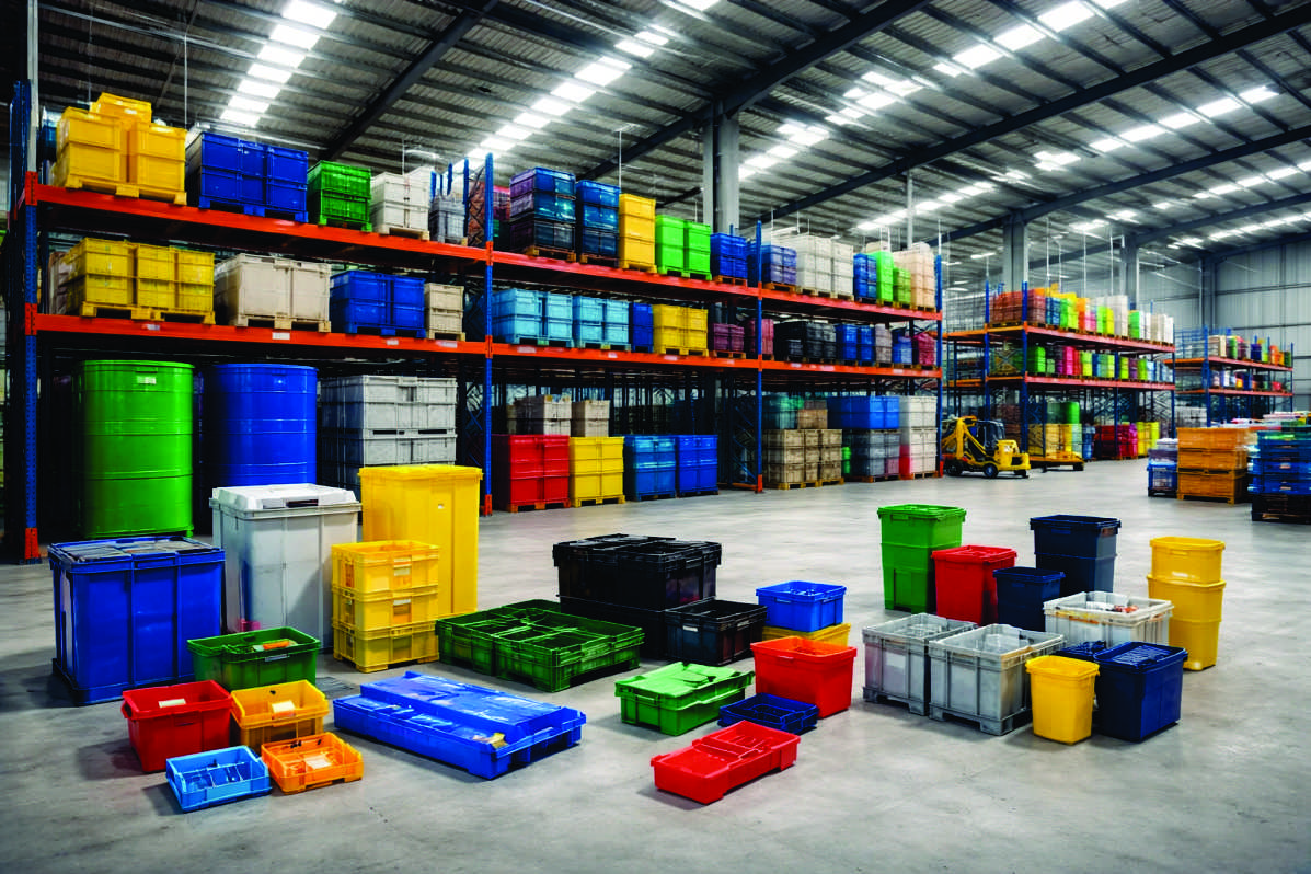 pallet plastik untuk gudang