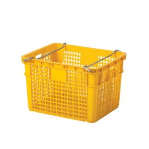 Keranjang Industri Box Gagang Container Plastik Rabbit Type 1003